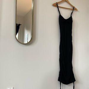 NWT Adika ruched-top pencil dress